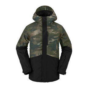 Volcom Volcom Men's VCOLP Ins Jacket Cloudwash Camo S Mens Insulated Snowboard Jacket