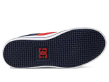 DC Pure Elastic Boys Shoes - Heather Grey/Navy