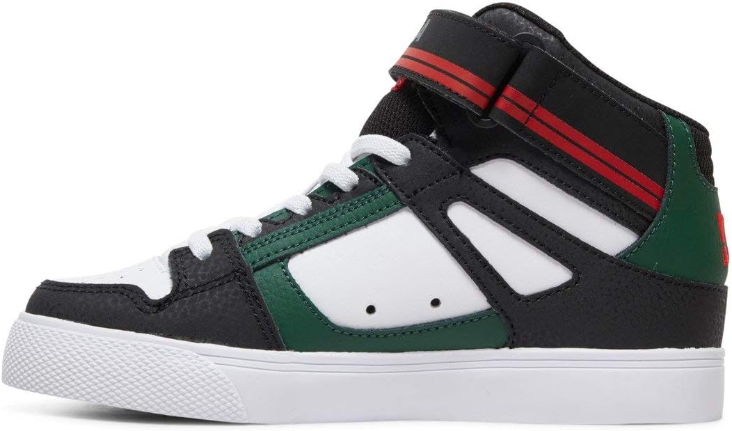 DC Pure Boys High Tops Shoes -Black/Green