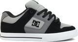 DC DC Men's  Pure Skate Shoes - Gray/Black Gray/Black 10 Mens Skate Shoes 6 to 18