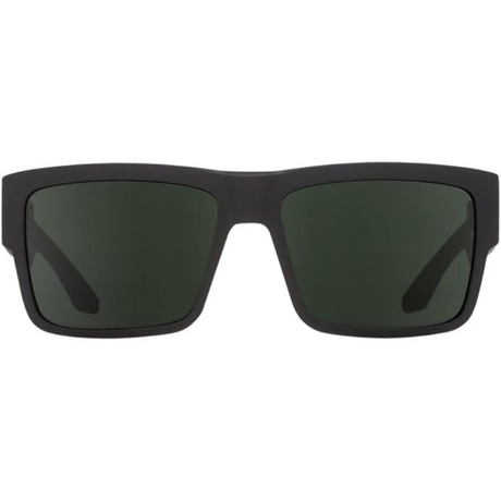 Spy Cyrus Sunglasses - Soft Matte Black - HD Plus Gray Green Polar