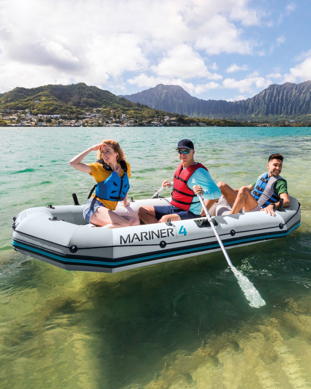 Intex Mariner 4 Boat Set