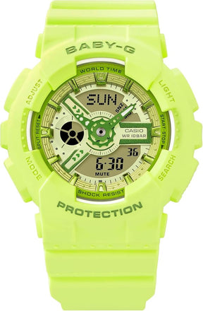 G Shock G-Shock BA-110YK-3A Mens Watch Metal Bands