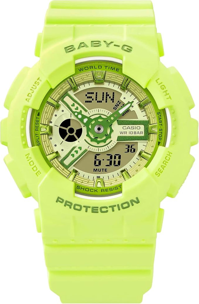 G Shock G-Shock BA-110YK-3A Mens Watch Metal Bands