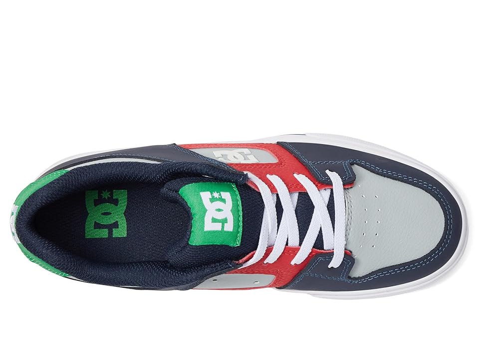 DC Pure Elastic Boys Shoes - Heather Grey/Navy