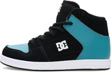 DC DC Youth Manteca 4 Hi  Skate Shoes - Black/Teal/White Black/Teal/White 13 Youth Boys Skate Shoes 5T-13T & 1-7 US Size