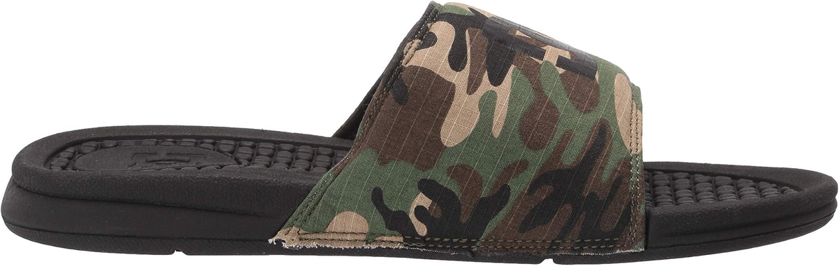 DC Bolsa Mens Flip Flops -Black/Camo