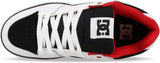 DC DC Men's Pure Shoes - White/Black/Red White/Black/Red 9 Mens Skate Shoes 6 to 18