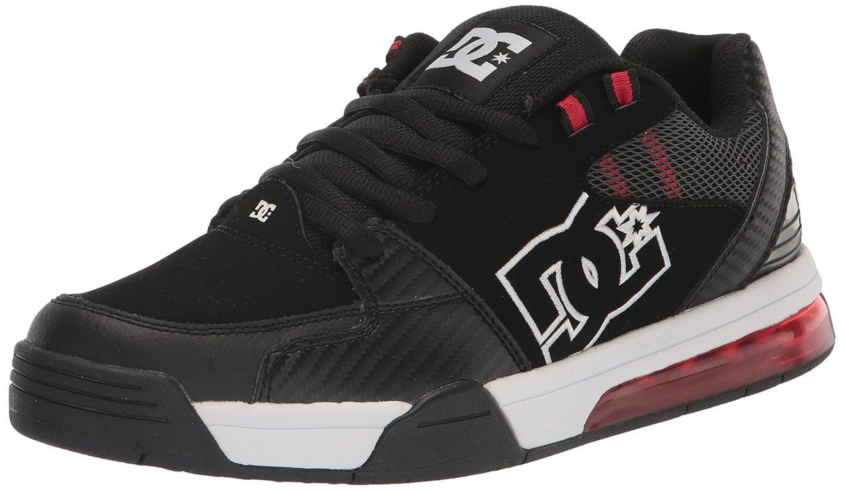 DC Men's Versatile Shoes - Black/White/Athletic Red
