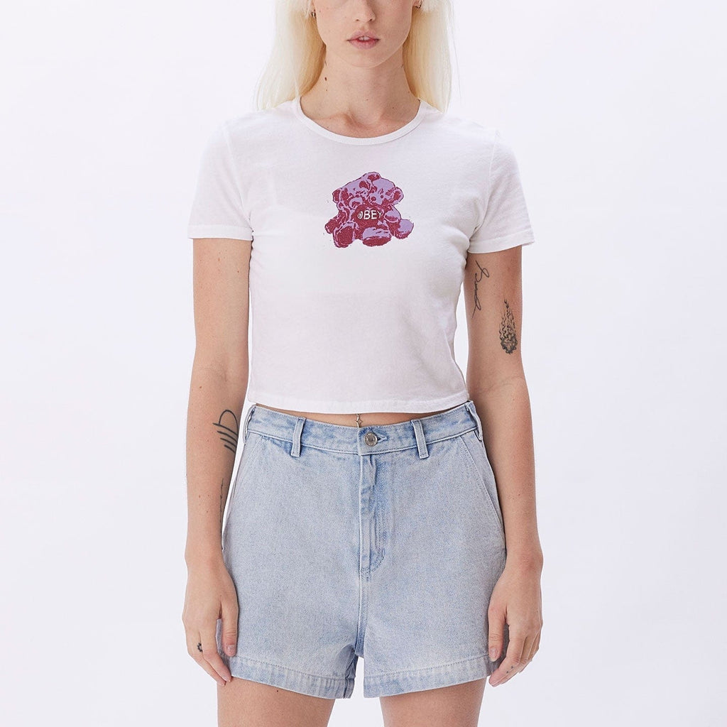 Obey Women's Cropped Chloe Fitted Tee — representative product image (best-match second pass)