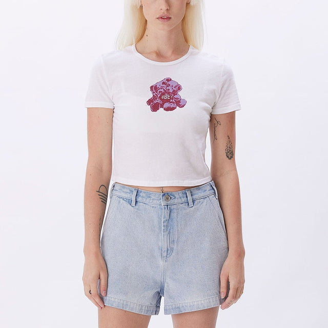Obey Women's Cropped Chloe Fitted Tee — representative product image (best-match second pass)