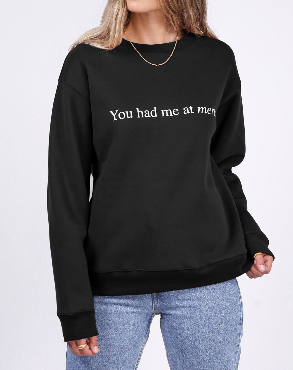 Brunette You Had Me At Merlot Tee — representative product image (best-match second pass)