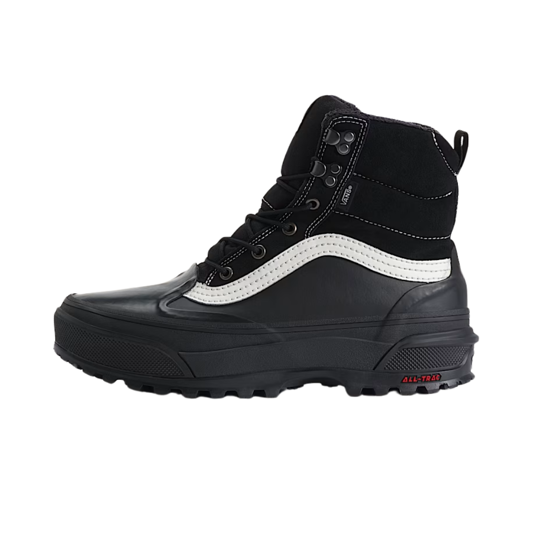 Vans Vans Unisex Standard Mid 2.0 MTE - Black/White Black/White 9/10.5 Unisex Skate Shoes 6 to 18