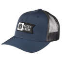 Salty Crew Salty Crew Men's Pinnacle 2 Retro Trucker Hat Military/Silver 1SZ Mens Hats Curved Brim