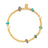 Pura Vida Gold Bead and Stone Chip Str — representative product image (best-match second pass)
