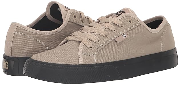 DC Men's Manual TXSE Skate Shoes -Taupe