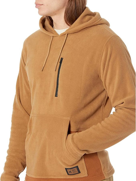 Hurley Hurley Men's Santa Fe Windchill Pullover Golden Doodle S Mens Pullover Hoodies