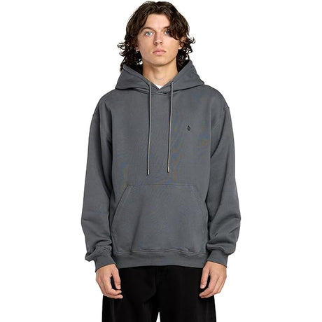 Volcom Volcom Men's Single Stone PW Pullover Brindle M Mens Pullover Hoodies