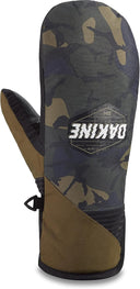 Dakine Dakine Crossfire Mitt Black/White S Mens Mitts Over