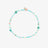 Pura Vida Mixed Gemstone Chip SL Anklet — representative product image (best-match second pass)