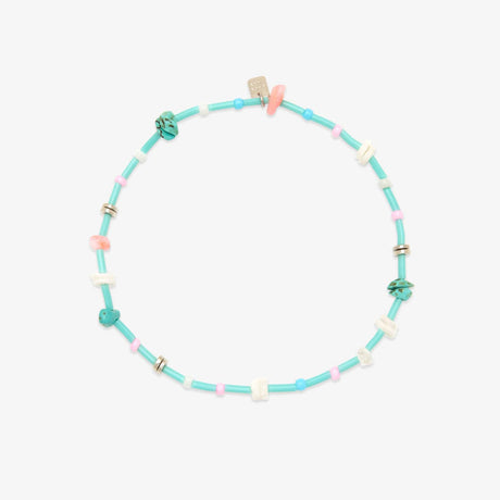 Pura Vida Mixed Gemstone Chip SL Anklet — representative product image (best-match second pass)