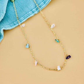Pura Vida Gemstone Crop Choker — representative product image (best-match second pass)