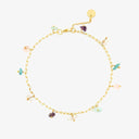 Pura Vida Gemstone Drop Chain Anklet — representative product image (best-match second pass)