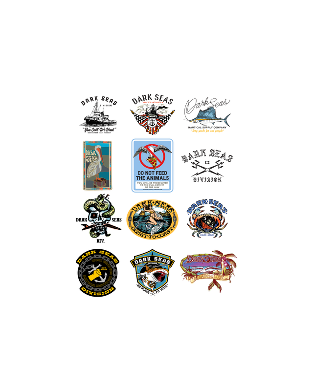 Dark Seas Sticker Pack X — representative product image (best-match second pass)