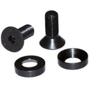 Shopnomads PROFILE FLUSH BOLTS LARGE (FOR HOLLOW CR-MO SPINDLE) Black 1sz Bike Miscellaneous