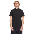 Volcom Volcom Men's Everett Oxford SS Button Up New Black M Mens Button Up Short Sleeve Shirts
