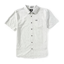 Volcom Volcom Men's Bankstone SS Button Up Tower Grey M Mens Button Up Short Sleeve Shirts