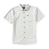 Volcom Volcom Men's Bankstone SS Button Up Tower Grey M Mens Button Up Short Sleeve Shirts