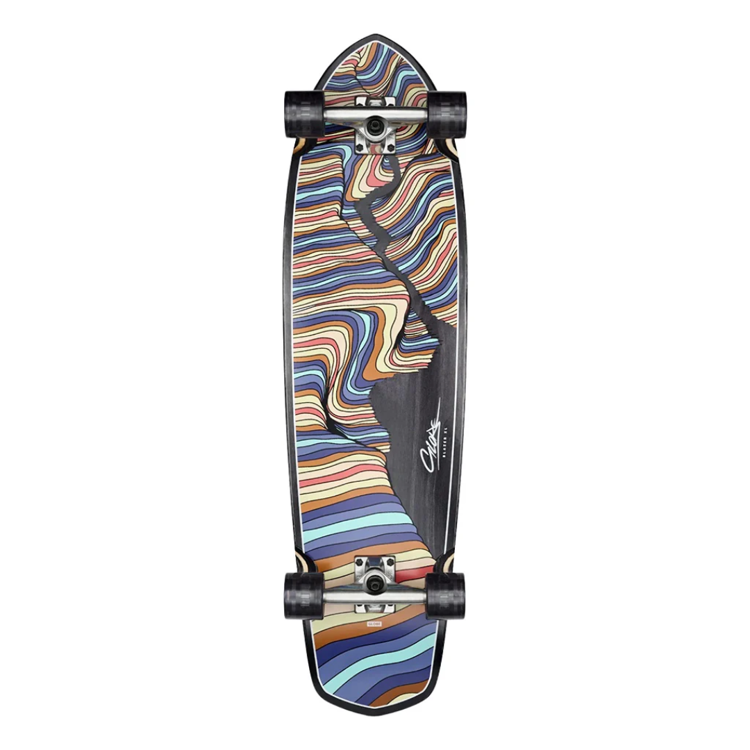 Globe Globe Blazer XL - Flow Flow 36 Longboard Complete - Top Mount