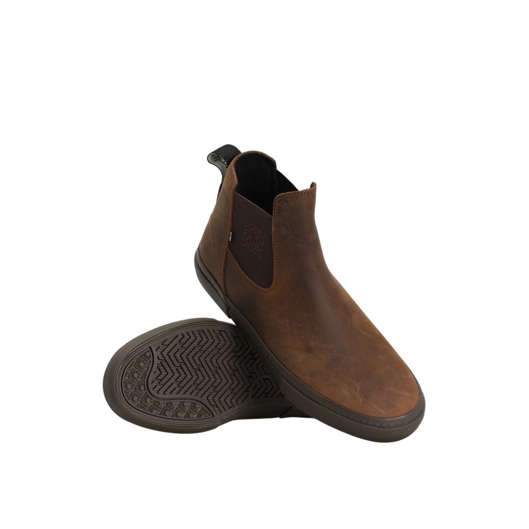 Globe Globe GBDOVERII Men's Shoes dark brown/wasted talent 9 Mens Slip On Shoes 6 to 18
