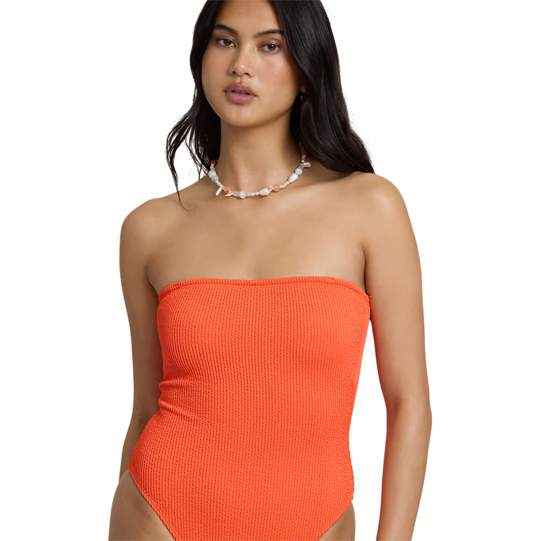 Billabong Billabong Women's Summer High Tully 1PC Hot Coral S Womens One Piece Bathing Suit