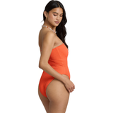 Billabong Billabong Women's Summer High Tully 1PC Hot Coral S Womens One Piece Bathing Suit