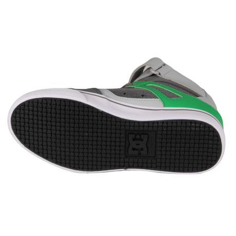 DC Youth Pure High-Top Ev Shoes - Grey/Green