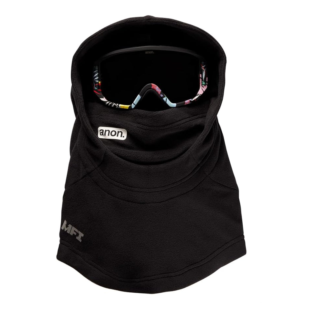 Anon Anon MFI® Hooded Balaclava Face Mask Black 1SZ Mens Hooded Face Cover