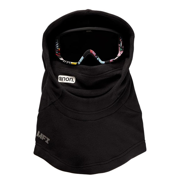 Anon Anon MFI® Hooded Balaclava Face Mask Black 1SZ Mens Hooded Face Cover