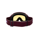 Anon Anon Unisex M4 Goggles (Cylindrical) + Bonus Lens + MFI® Face Mask - Deep Cherry/Perceive Cloudy Pink Deep Cherry/Perceive Cloudy Pink OS Mens Goggles Complete