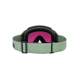 Anon Anon Unisex M4 Goggles (Cylindrical) + Bonus Lens + MFI® Face Mask - Soft Sage/Perceive Sunny Onyx Soft Sage/Perceive Sunny Onyx OS Mens Goggles Complete