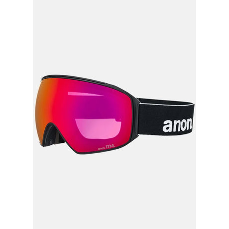 Anon Anon Unisex M4 Goggles (Toric) + Bonus Lens + MFI® Face Mask - Black/Perceive Sunny Red Black/Perceive Sunny Red OS Mens Goggles Complete