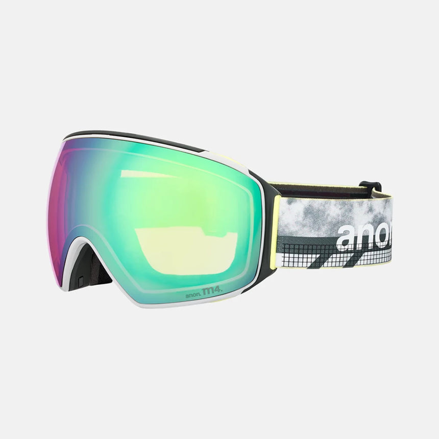 Anon Anon Unisex M4 Goggles (Toric) + Bonus Lens + MFI® Face Mask - Tilt Shift/Perceive Variable Green Tilt Shift/Perceive Variable Green OS Mens Goggles Complete
