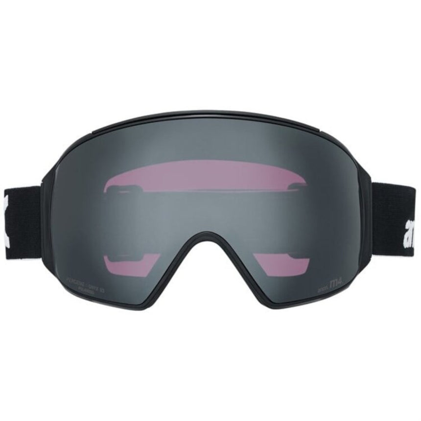 Anon Anon Unisex M4 Goggles (Toric) + Polarized Perceive Lens - Black/Perceive Polar Onyx Black/Perceive Polar Onyx OS Mens Goggles Complete