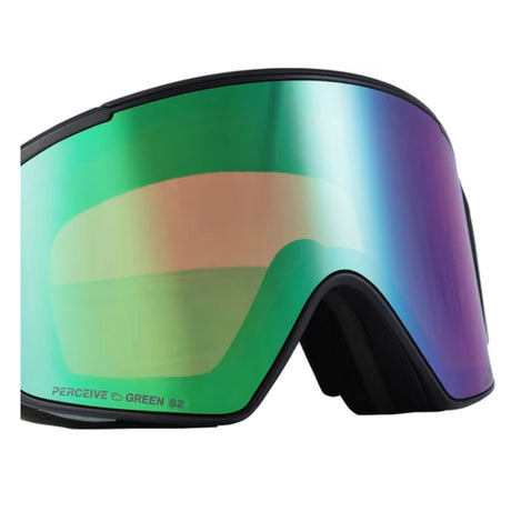 Anon Anon Unisex M4S CYLINDRICAL CNY SMU - Black/Perceive Variable Green Black/Perceive Variable Green OS Mens Goggles Complete