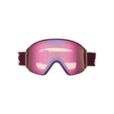 Anon Anon Unisex M4S Goggles (Cylindrical) + Bonus Lens + MFI® Face Mask - Deep Cherry/Perceive Cloudy Pink Deep Cherry/Perceive Cloudy Pink OS Mens Goggles Complete