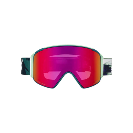 Anon Anon Unisex M4S Goggles (Cylindrical) + Bonus Lens + MFI® Face Mask - Family Tree/Perceive Sunny Red Family Tree/Perceive Sunny Red OS Mens Goggles Complete