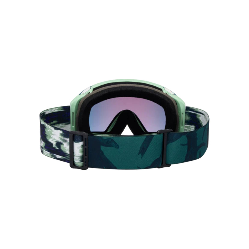 Anon Anon Unisex M4S Goggles (Cylindrical) + Bonus Lens + MFI® Face Mask - Family Tree/Perceive Sunny Red Family Tree/Perceive Sunny Red OS Mens Goggles Complete