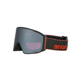 Anon Anon Unisex M4S Goggles (Cylindrical) + Bonus Lens + MFI® Face Mask - Fiesta Red/Perceive Sunny Onyx Fiesta Red/Perceive Sunny Onyx OS Mens Goggles Complete