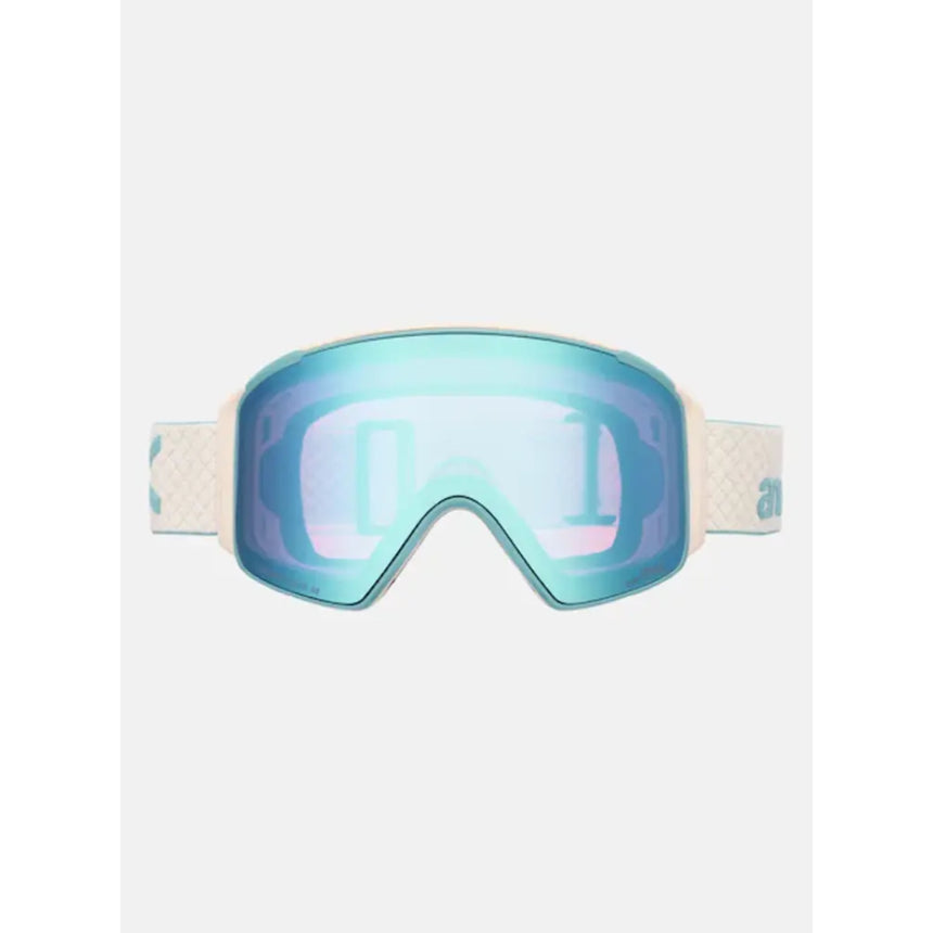 Anon Anon Unisex M4S Goggles (Cylindrical) + Bonus Lens + MFI® Face Mask - Oat/Perceive Variable Blue Oat/Perceive Variable Blue OS Mens Goggles Complete